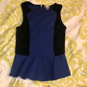 🌸Sleeveless Peplum Top